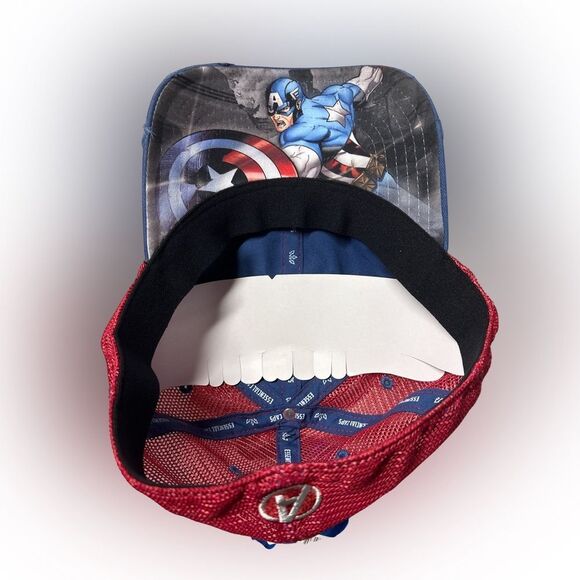 Nwt essencial caps Captain America hat for men- look under the brim of the hat! - Picture 2 of 2
